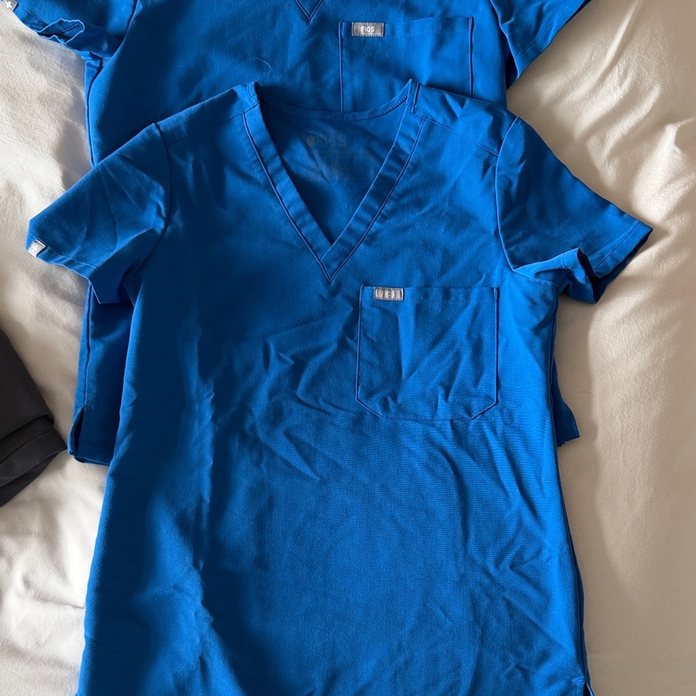 Figs Catarina scrub top one pocket